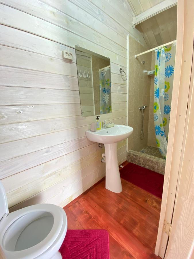 Эко Домики У Моря В Гаграх Gagra Exteriör bild